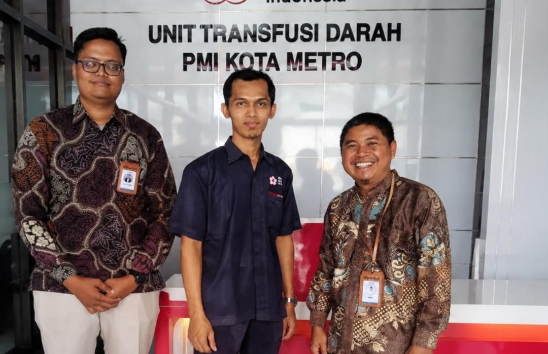 DT Peduli Metro Jalin Sinergi Kegiatan Donor Darah dengan PMI Kota Metro 