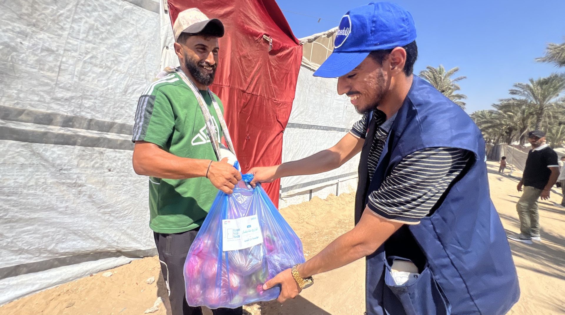 Ketika Paket Sayur dan Buah Hadirkan Senyum di Tanah Gaza 