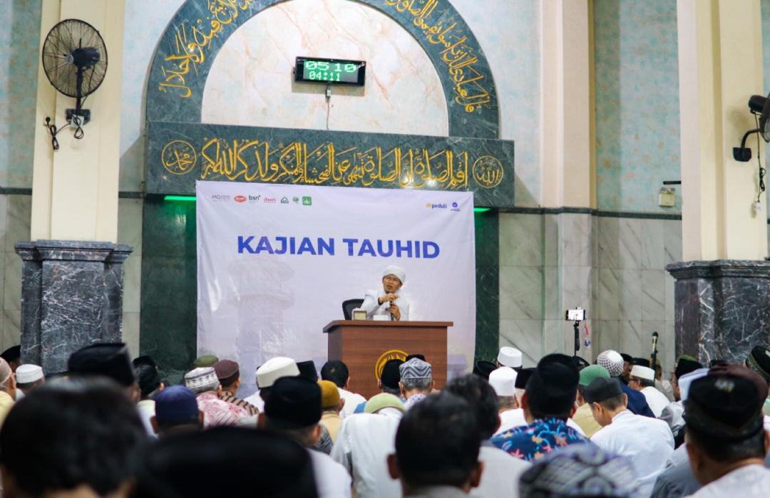 DT Peduli Surabaya dan DKM Baitussalam Ketintang Sukses Gelar Kajian Tauhid Bersama Aa Gym