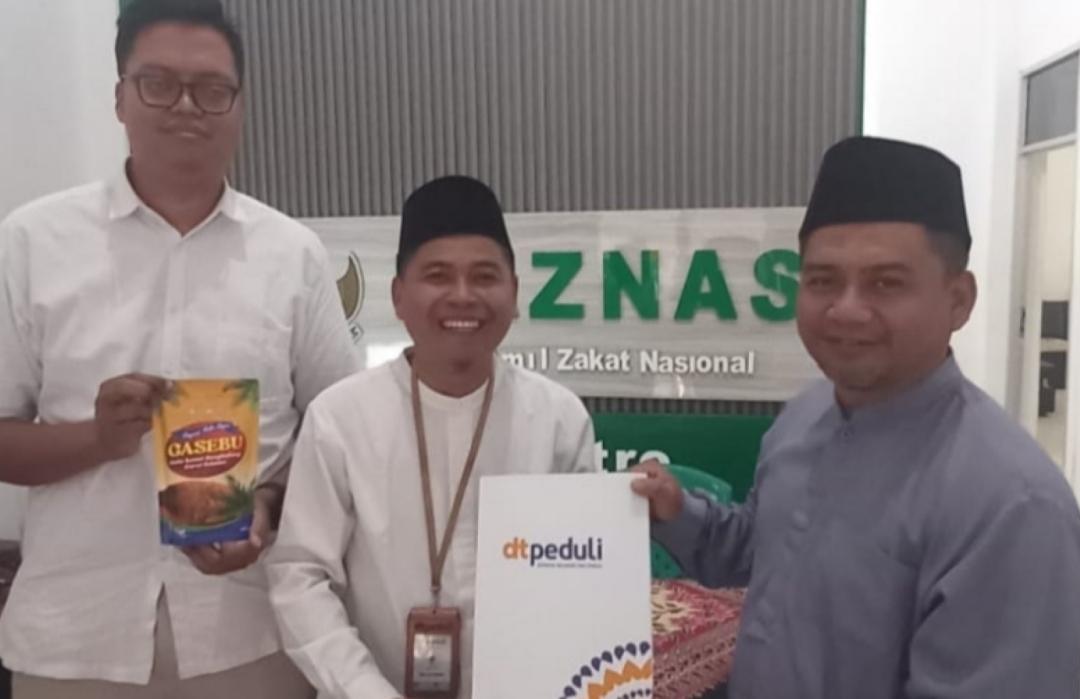 DT Peduli Metro Jalin Sinergi Program Bakti Sosial dan Peduli Veteran Bersama BAZNAS Kota Metro