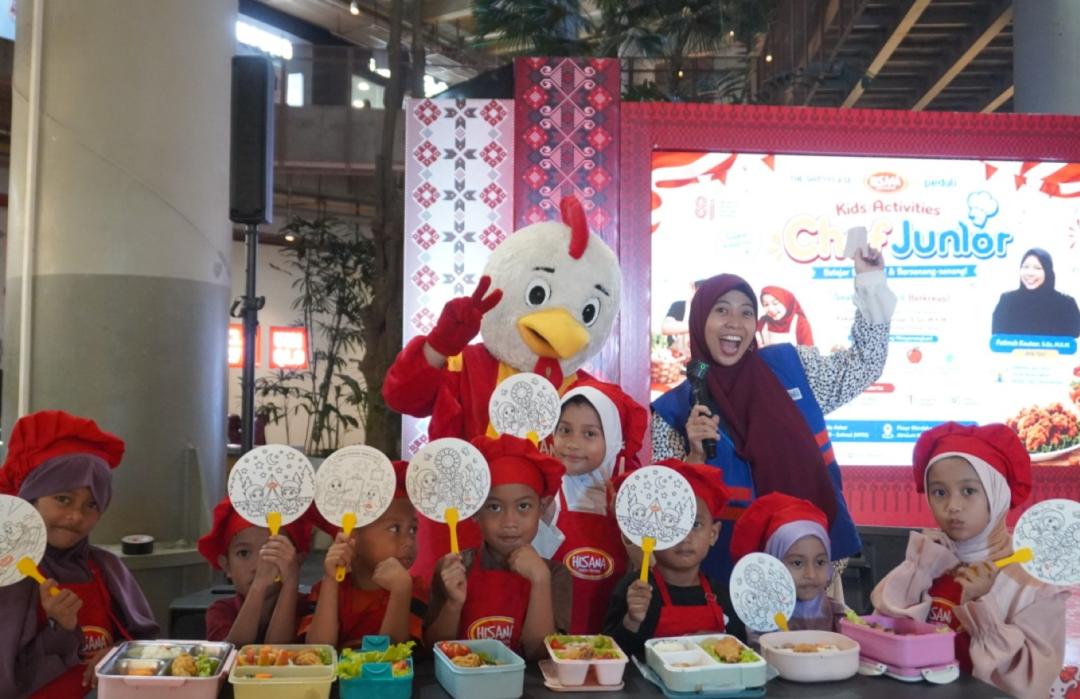 DT Peduli Sulsel Sukses Gelar Acara Chef Junior Bersama Hisana di Mall Nipah, Makassar 