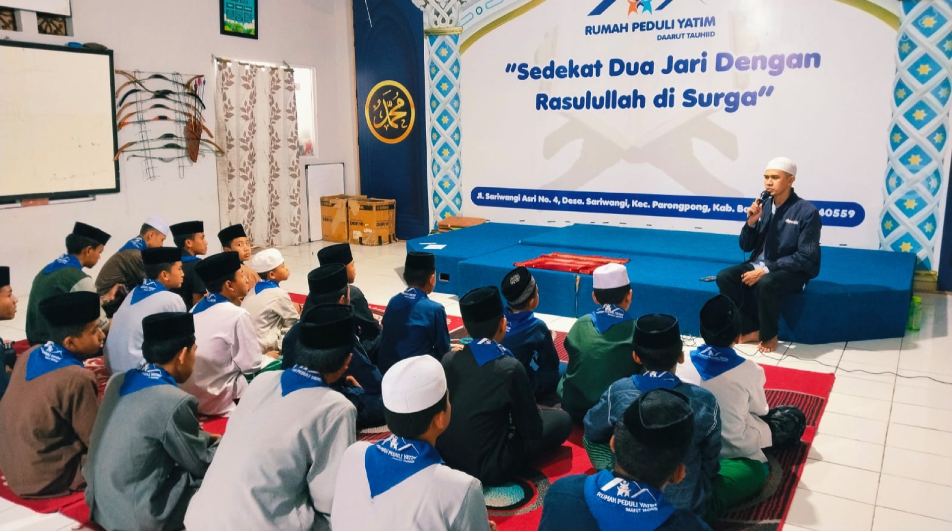 DT Peduli Bandung Gelar Pembinaan untuk Santri RPY, Bahas Keutamaan Menuntut Ilmu