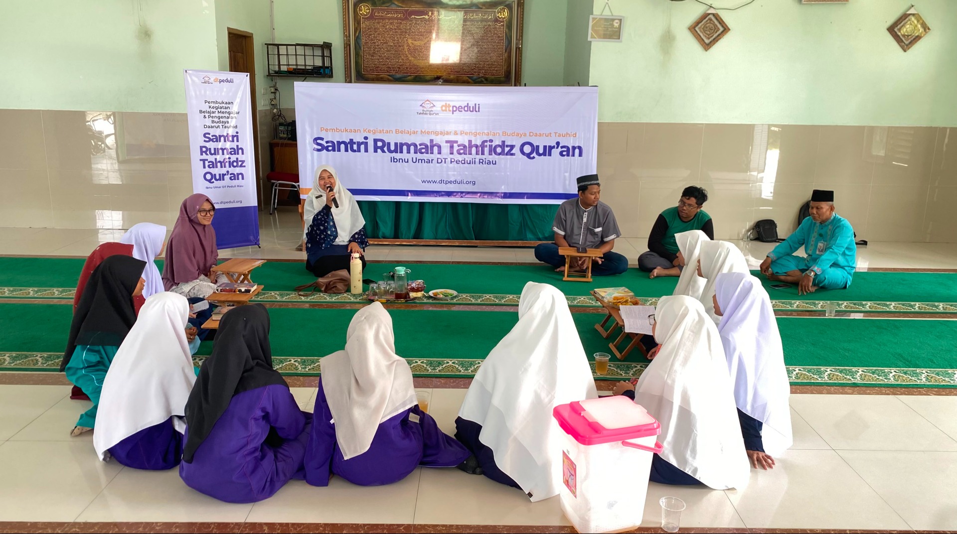 DT Peduli Riau Gelar Pembukaan KBM dan Pengenalan Budaya DT untuk Santri Rumah Tahfidz Qur'an Ibnu Umar