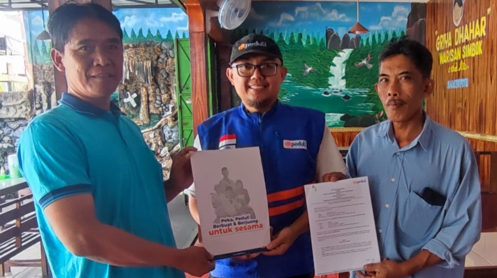 DT Peduli Yogyakarta Laksanakan Penandatanganan MOU dengan KPSPAM Tirta Wening untuk Program Peduli Air Bersih