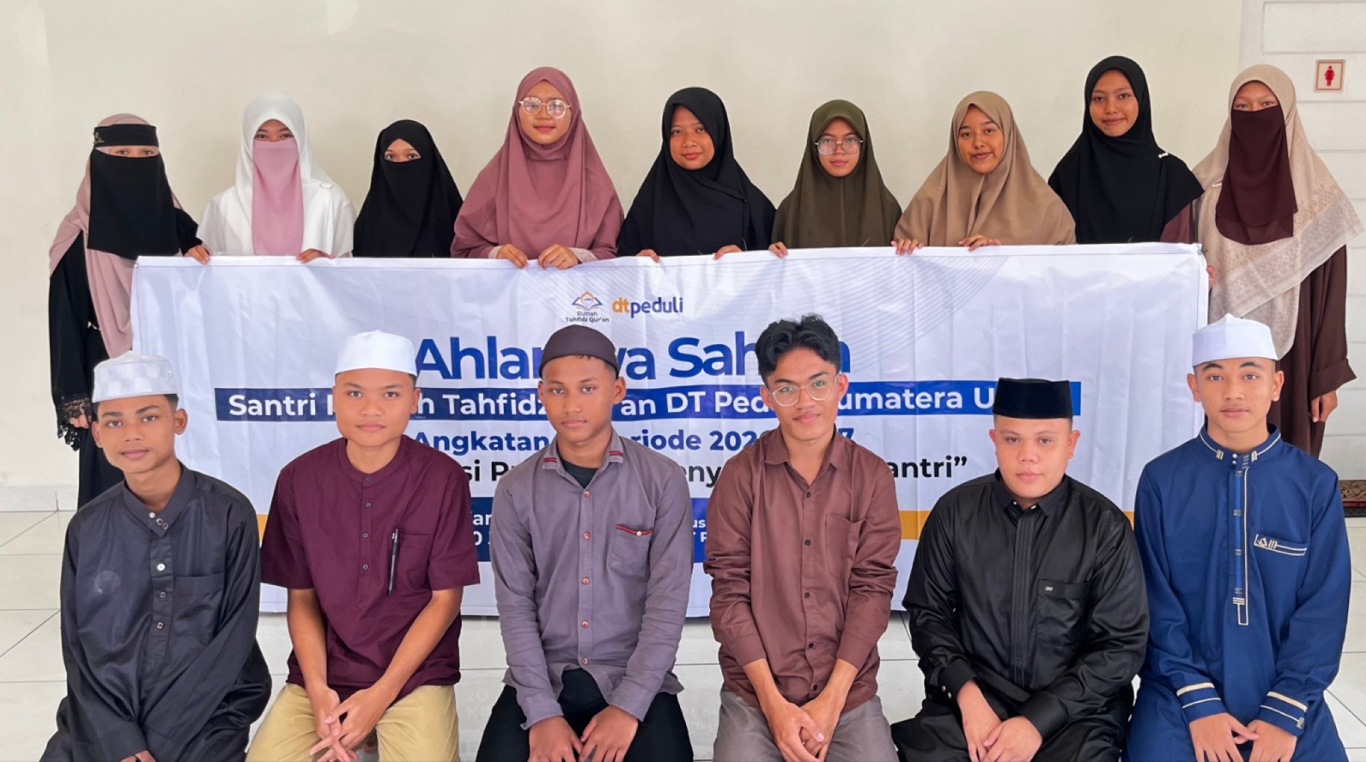 DT Peduli Sumut Sambut Kehadiran Santri Baru Rumah Tahfidz Qur'an di Masjid Al-Aqso, Medan 