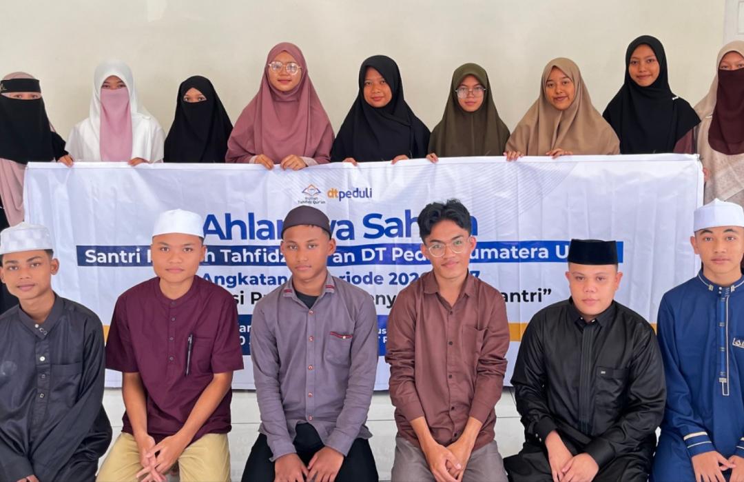 DT Peduli Sumut Sambut Kehadiran Santri Baru Rumah Tahfidz Qur'an di Masjid Al-Aqso, Medan 