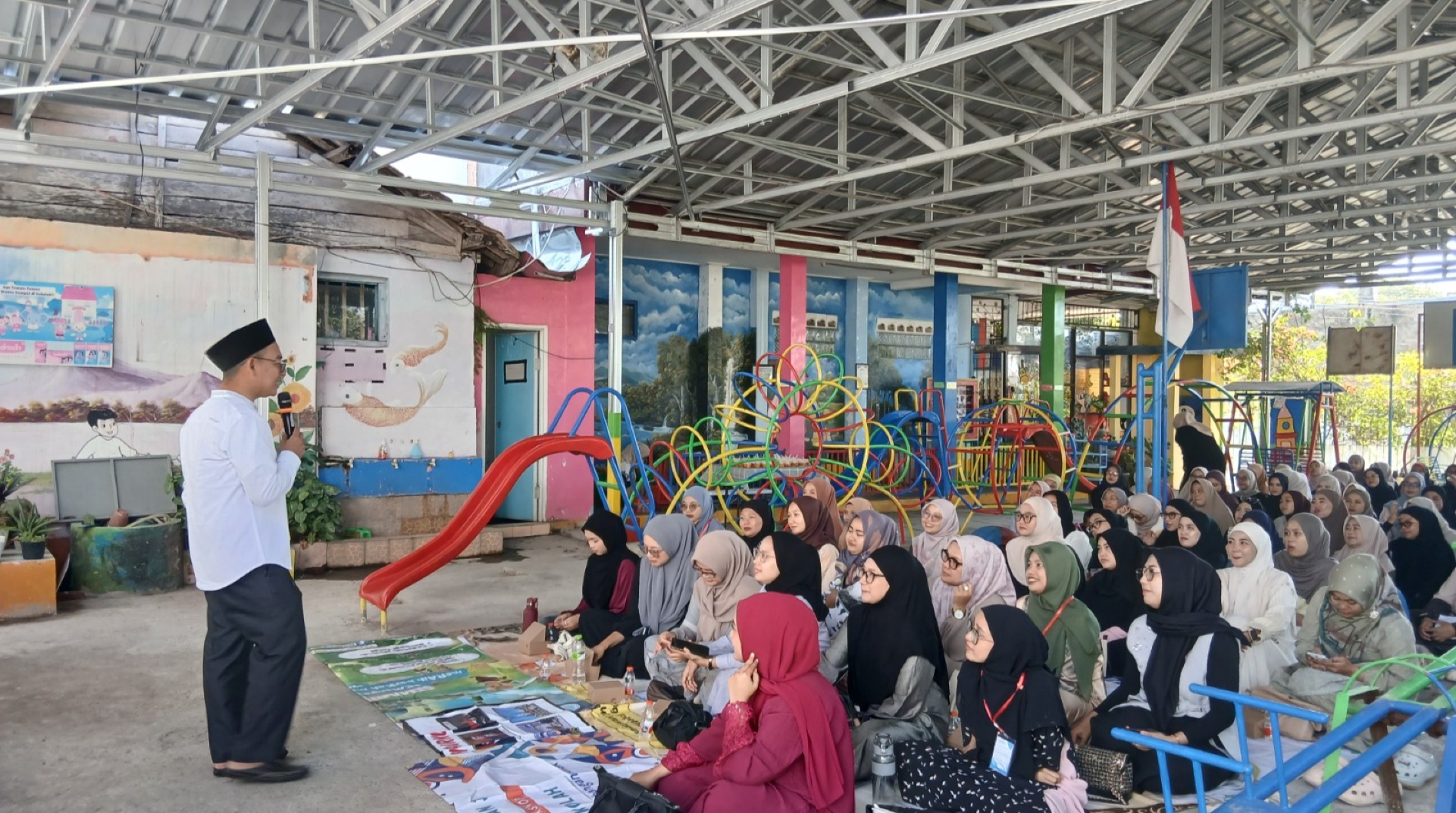 DT Peduli Garut gelar Kajian MMQ di TK Baiturahman, Orangtua Murid Antusias Menyimak