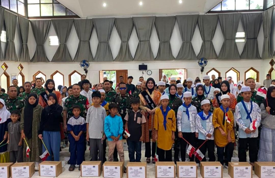 DANPUSTERAD Gelar Kegiatan Tali Asih untuk Ratusan Anak Yatim Binaan DT Peduli Bandung 