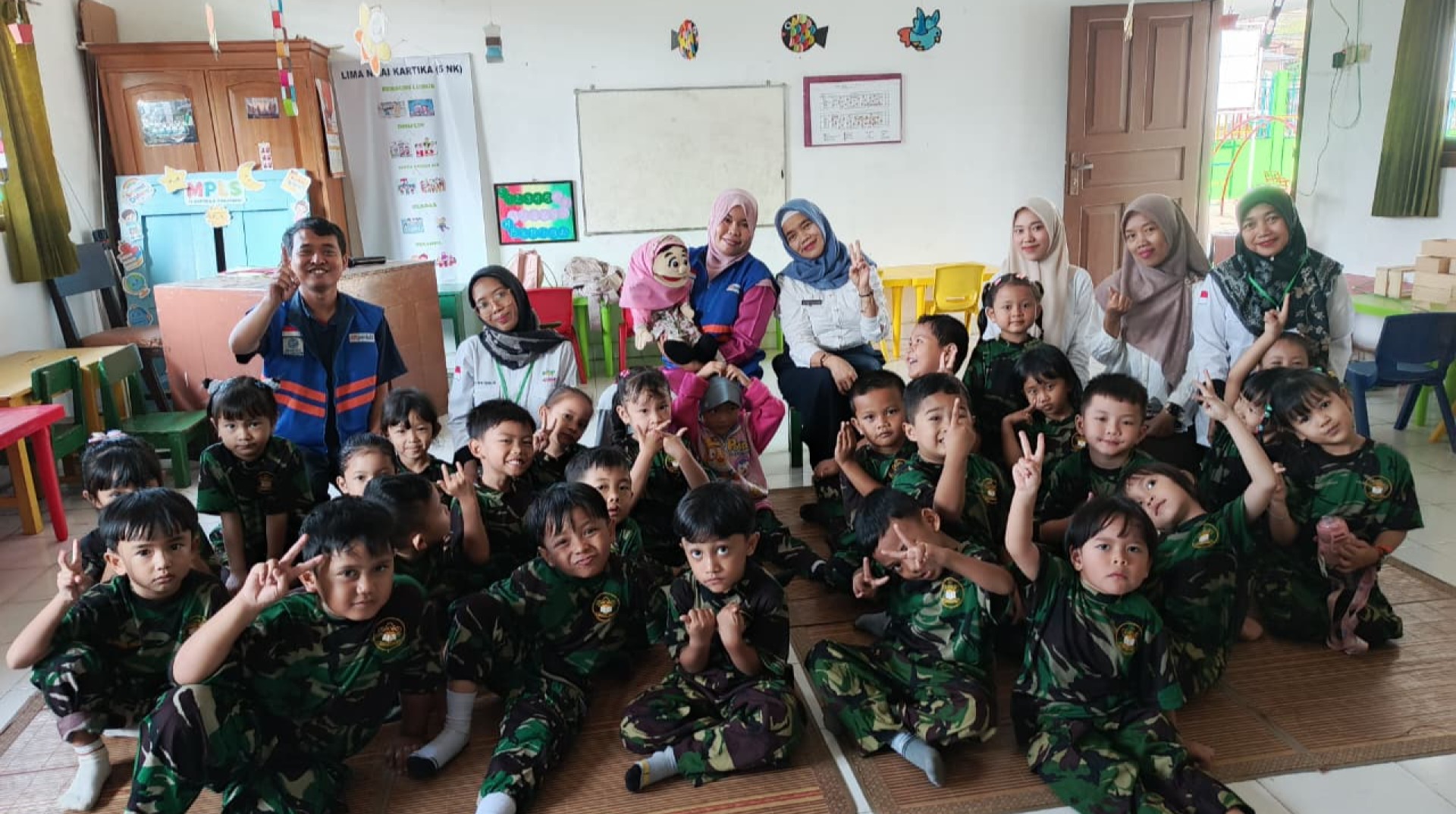 DT Peduli Sumsel Gelar Kegiatan Dongeng Go to School di TK Kartika II - 2 Palembang 