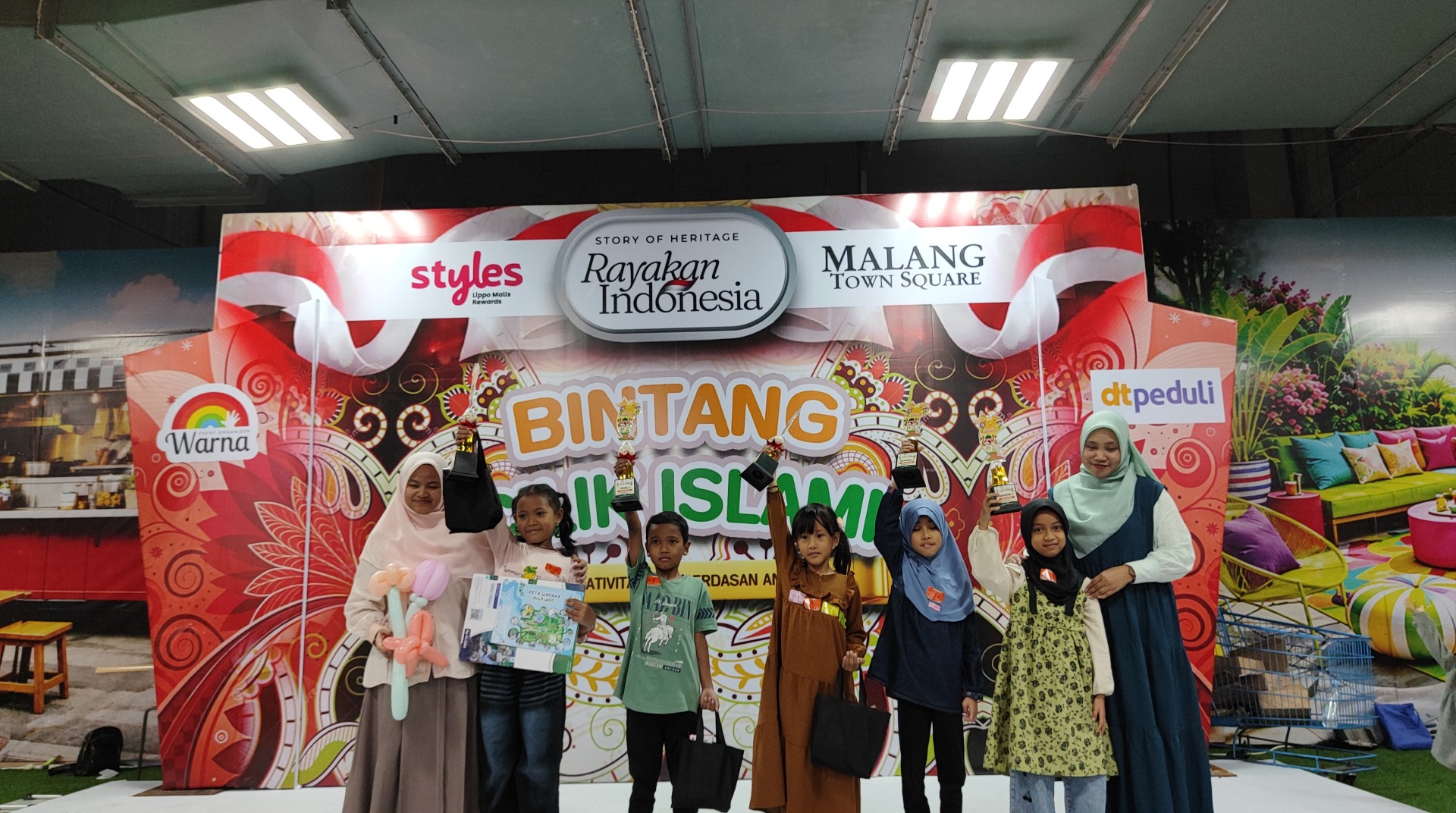 Peringati Maulid Nabi Muhammad saw, DT Peduli Malang Bersama EO Warna Gelar Ajang Bintang Cilik Islami 