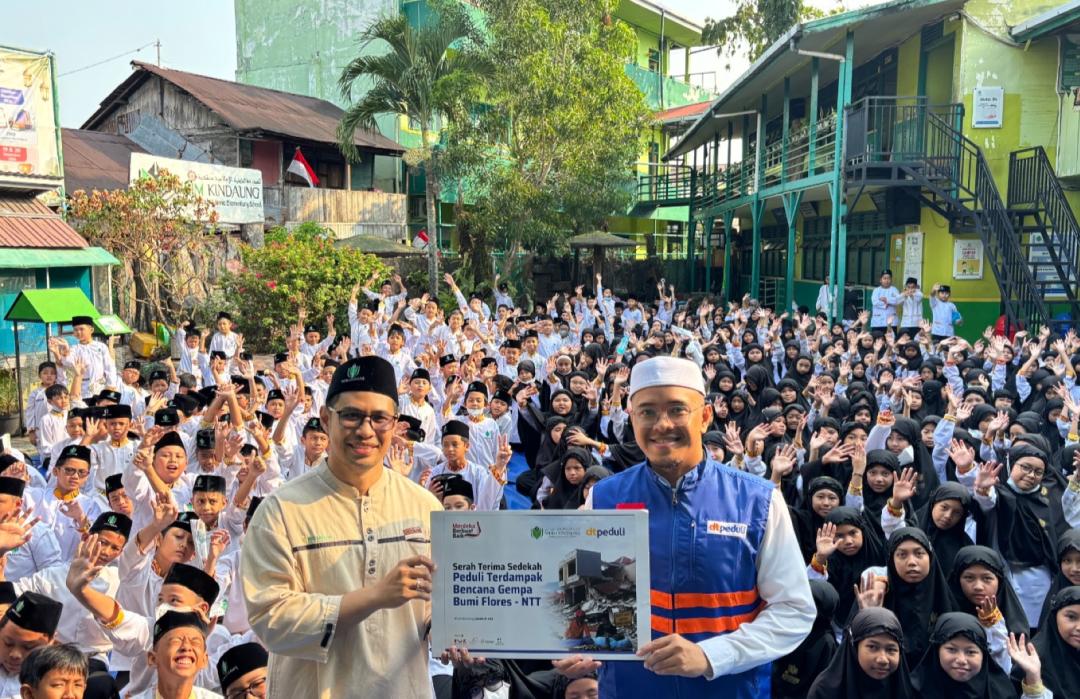 MDIM Kindaung Peringati Maulid Nabi Muhamad saw dan Salurkan Bantuan untuk Terdampak Gempa NTT Melalui DT Peduli Kalsel