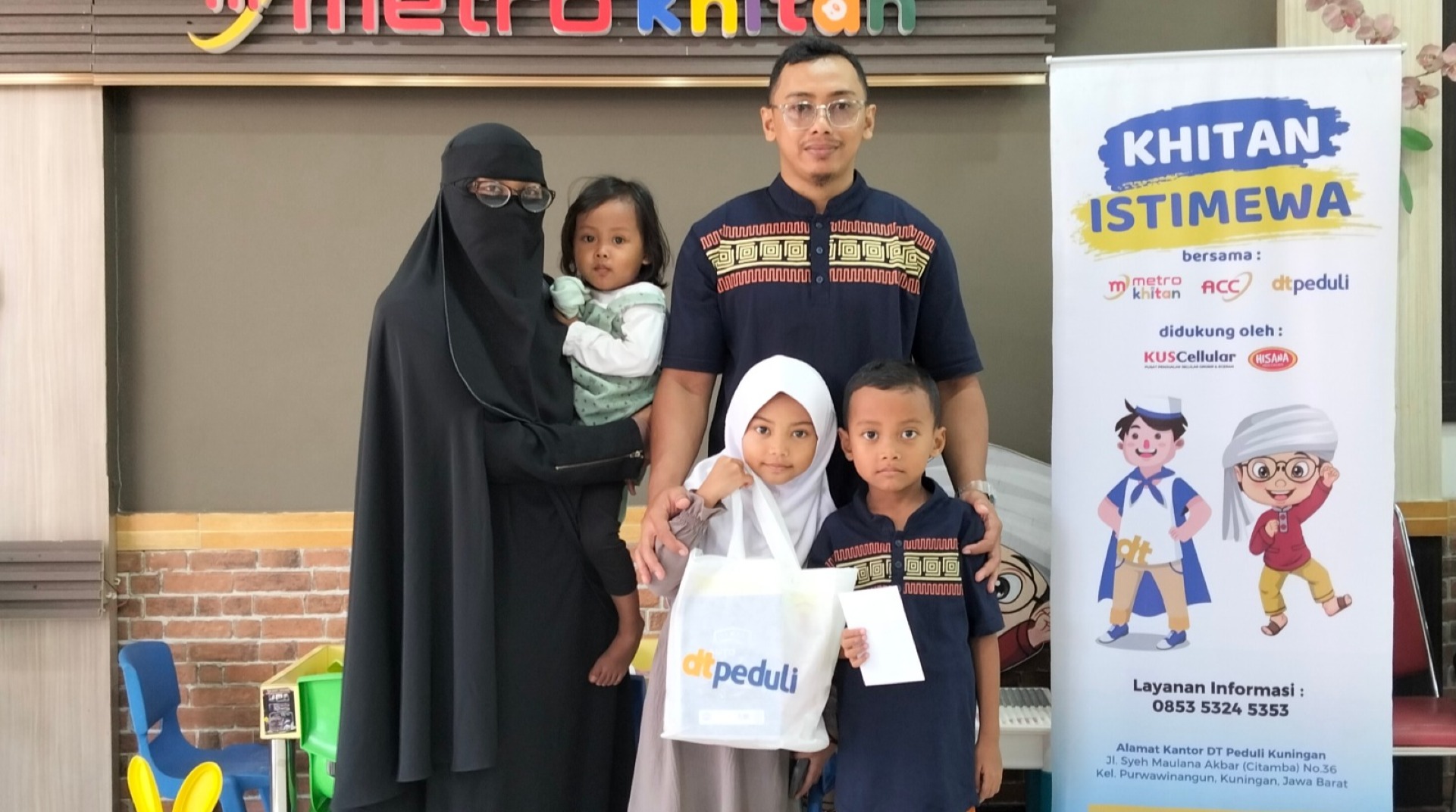 DT Peduli Kuningan Sinergi dengan Klinik Utama Metro Kembali Gelar Layanan Khitan Gratis 