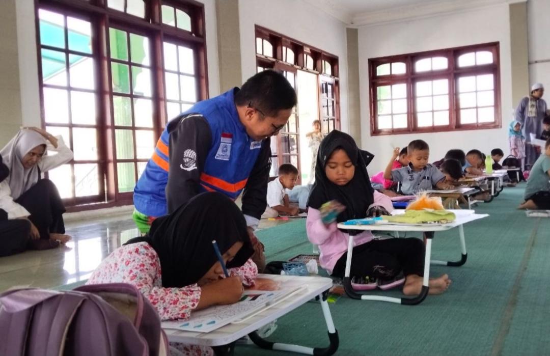 DT Peduli Kuningan Gelar Maulid Nabi Muhamad saw dan Lomba Mewarnai di Masjid Hidayaatul Islam 