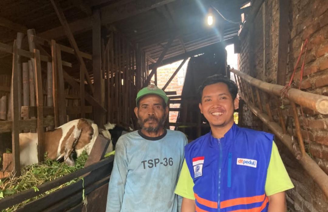 DT Peduli Jateng Laksanakan Monitoring Program Pemberdayaan Berbasis Peternakan di Desa Ngemplik Wetan 