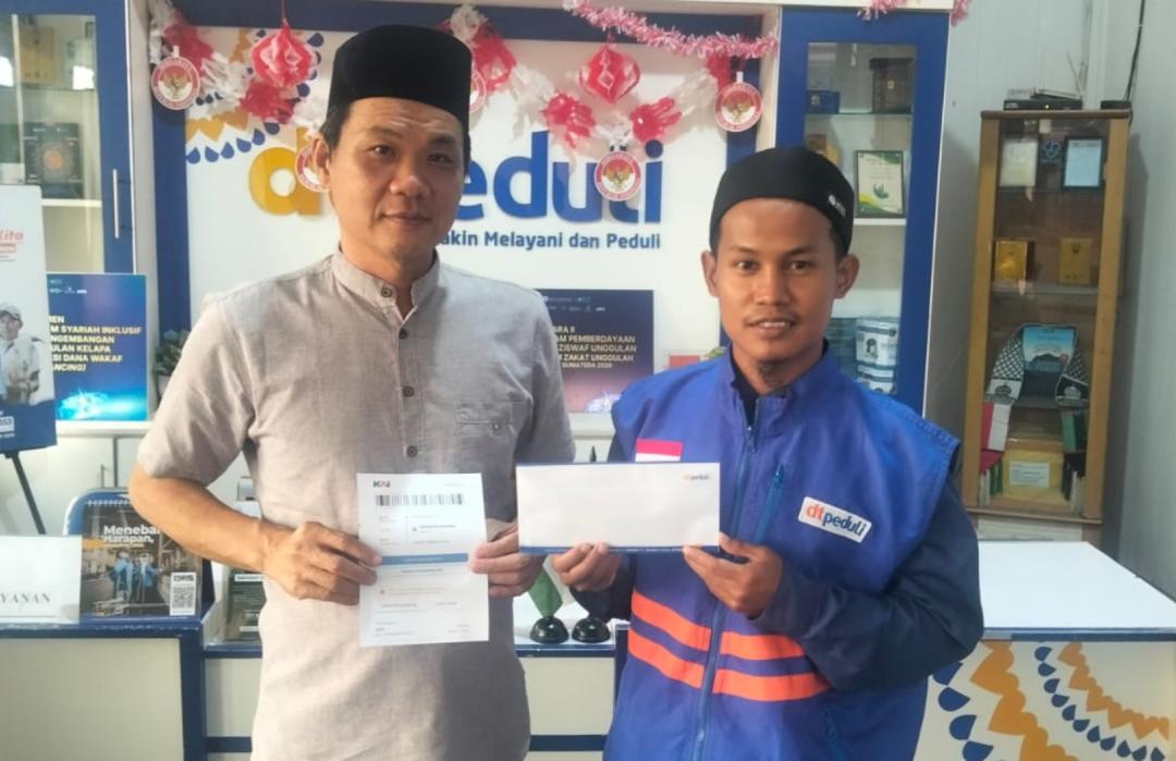 DT Peduli Sumsel Jalankan Program Ibnu Sabil dengan Bantu Biaya Transportasi Menuju Lubuklinggau