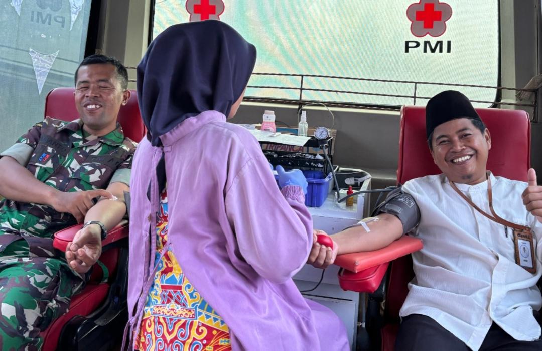 DT Peduli Metro Gelar Kegiatan Merdeka Berbuat Baik, Ratusan TNI dan Warga Ikuti Donor Darah, Cek Kesehatan, dan Bakti Sosial