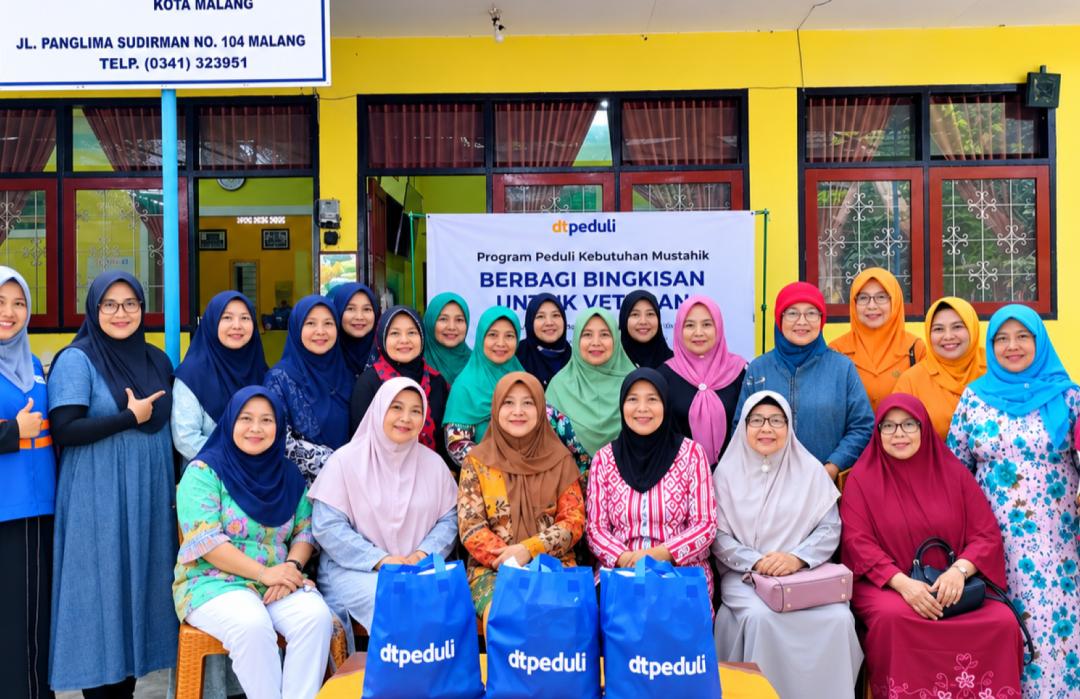 Jaga Semangat Perjuangan, DT Peduli Malang Salurkan Paket Sembako untuk para Veteran dan Istri