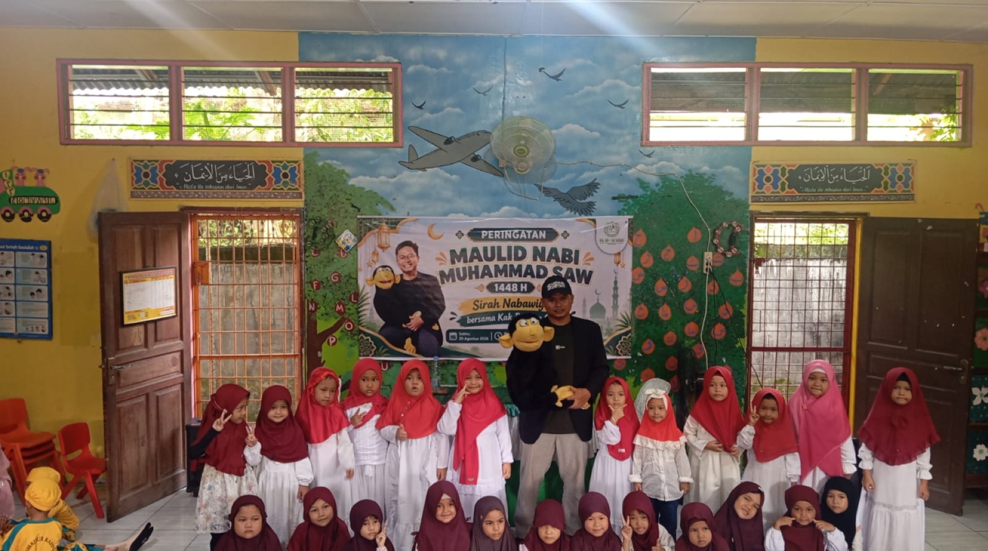 DT Peduli Sumut Bersama RA As-Sa'adah Gelar Kolaborasi Peringatan Maulid Nabi dan Galang Donasi untuk Palestina