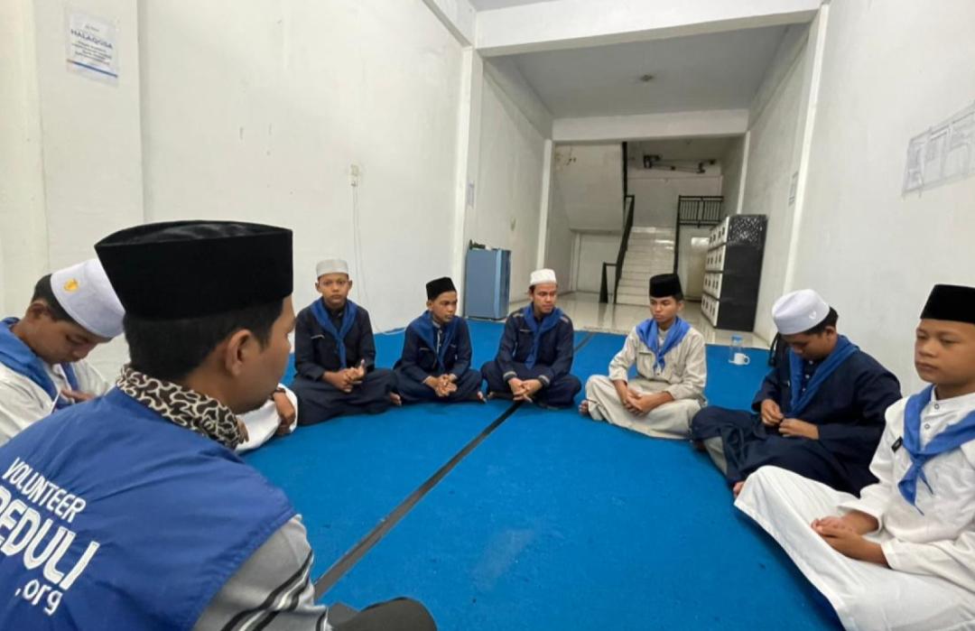 DT Peduli Sumbar Gelar Pembinaan bagi Santri Ikhwan Rumah Tahfidz Qur'an, Bentuk Karakter Baik dan Bermanfaat