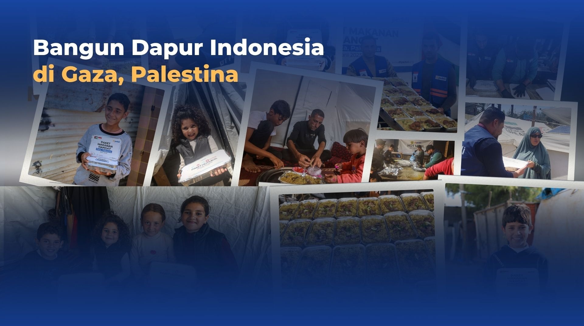 Bangun Dapur Indonesia di Gaza Palestina
