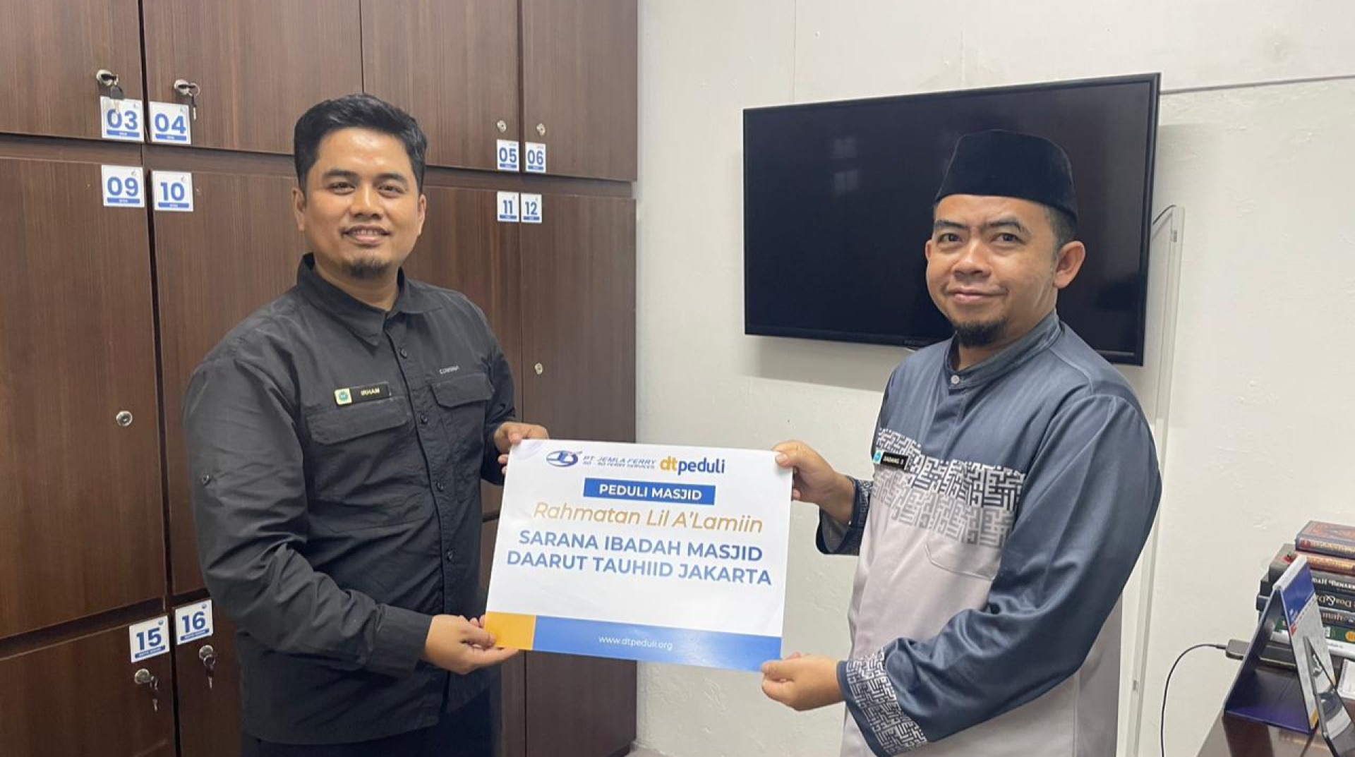 DT Peduli Jakarta Serahkan Bantuan Sarana Ibadah untuk Masjid Daarut Tauhiid Jakarta di Petogogan, Kebayoran Baru