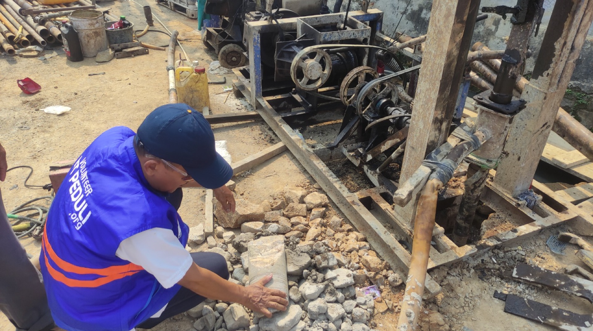 DT Peduli Lampung Laksanakan Survey Geolistrik Penentuan Titik Sumur Bor