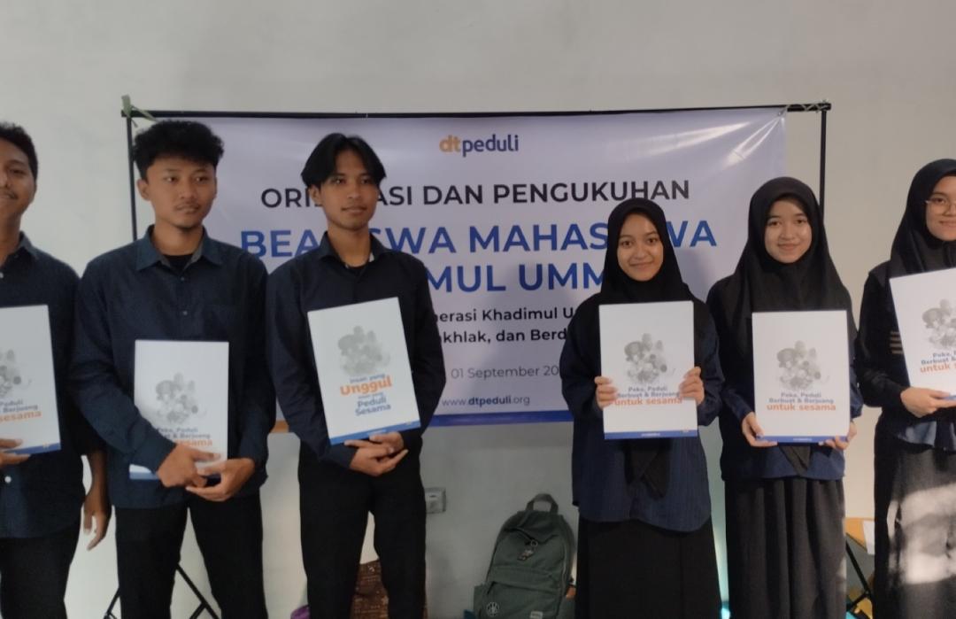 DT Peduli Malang Sukses Gelar Orientasi dan Pengukuhan Beasiswa Mahasiswa Khadimul Ummah 2026