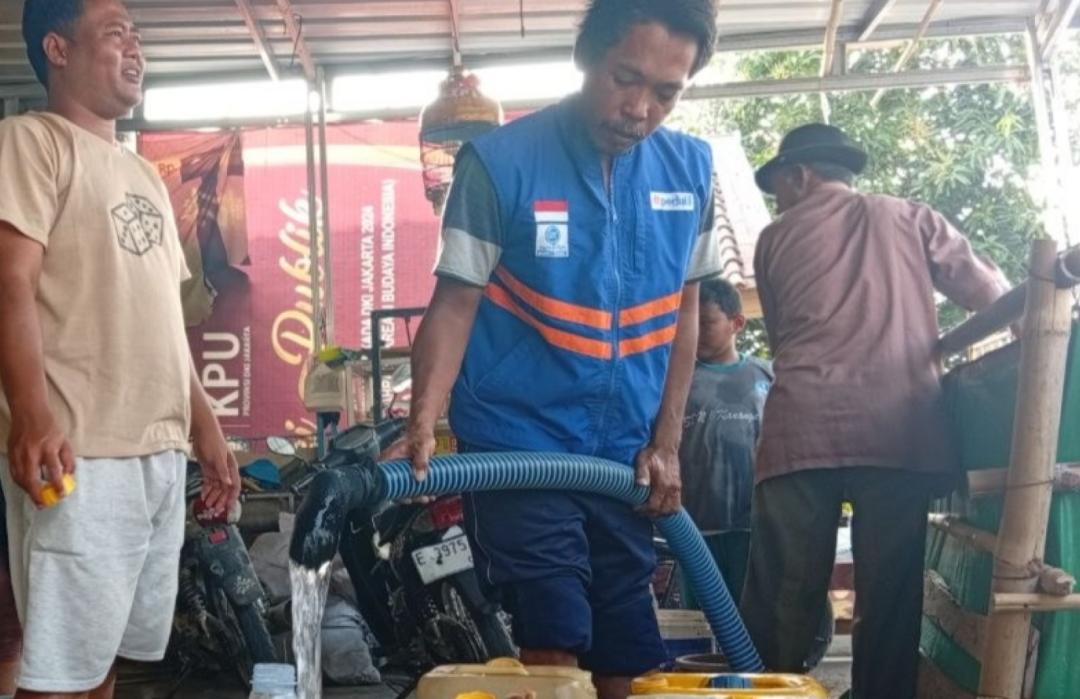 DT Peduli Kuningan Salurkan 18.000 Liter Air Bersih ke Desa Kananga, Bantu Warga Hadapi Krisis Air Bersih