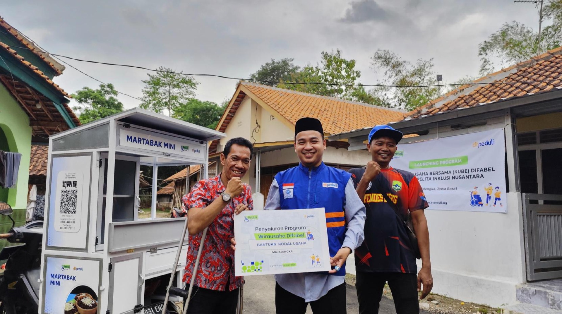 DT Peduli Cirebon Resmikan Program Pemberdayaan Difabel di Majalengka