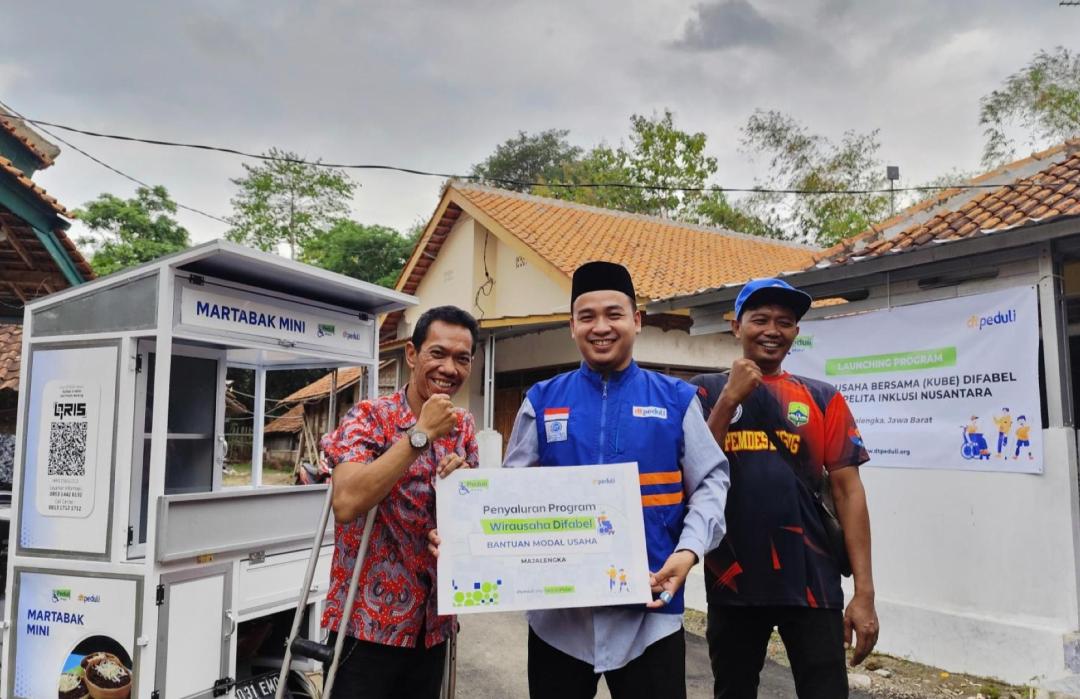 DT Peduli Cirebon Resmikan Program Pemberdayaan Difabel di Majalengka