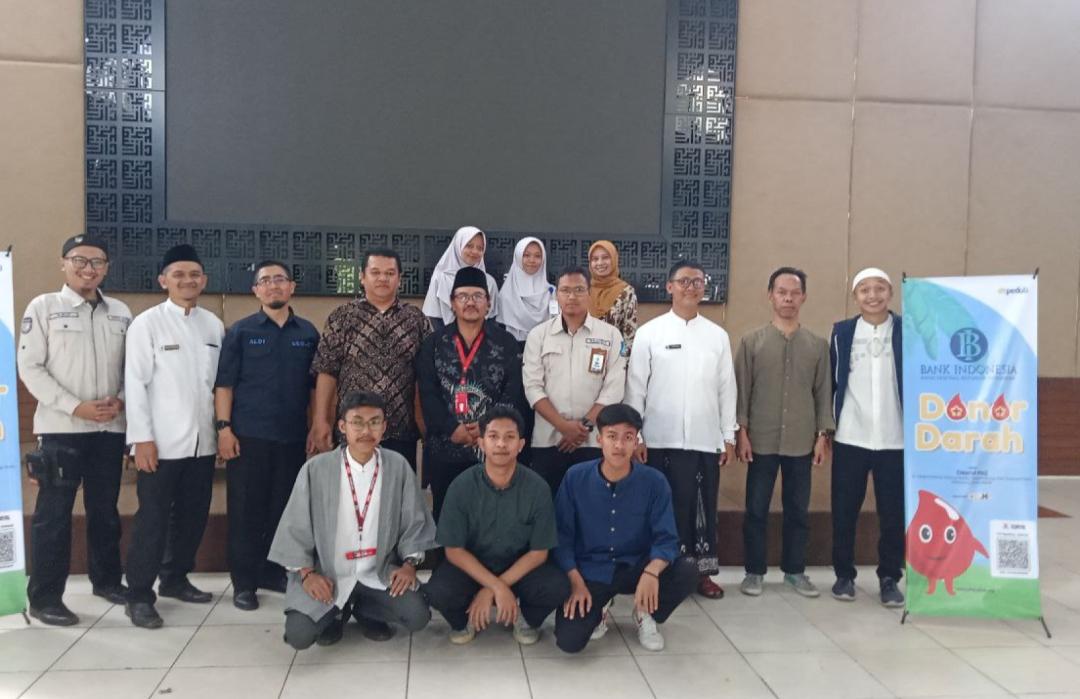 Bank Indonesia dan DT Peduli Bandung Gelar Kegiatan Donor Darah di Daarul Hajj 