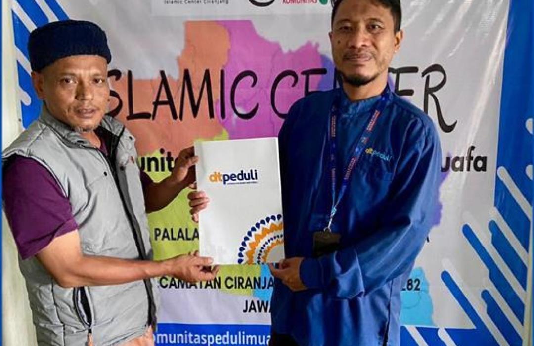 DT Peduli Cianjur dan KOPIMU (Komunitas Peduli Mualaf) Menjalin Kerja Sama Kemitraan Kencleng Ummat