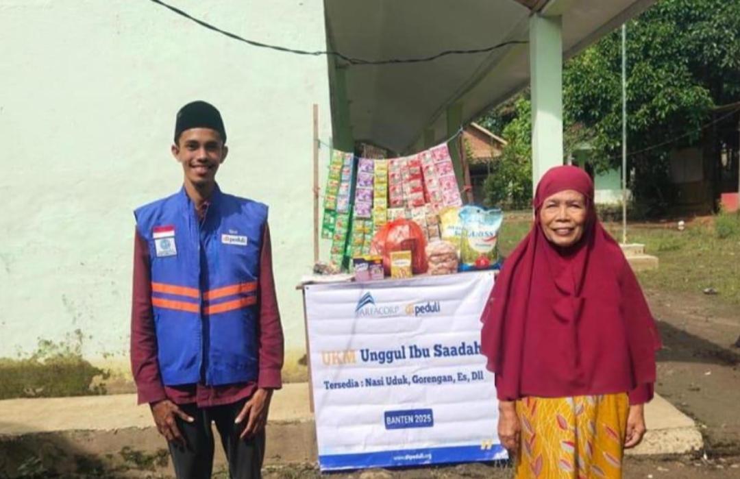 DT Peduli Serang Salurkan Modal Usaha untuk Ibu Saadah, Harapan Baru untuk Kemandirian Ekonomi