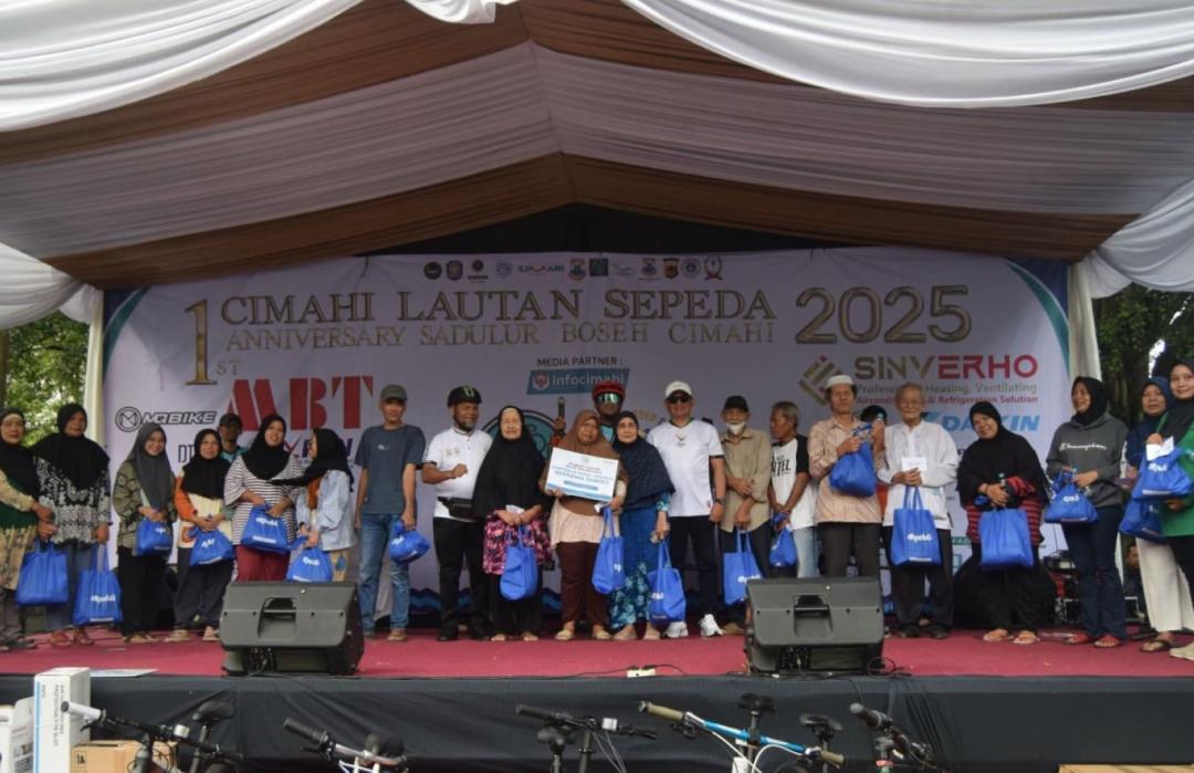 Saboci dan DT Peduli Bandung Berbagi untuk Yatim dan Dhuafa di Cimahi