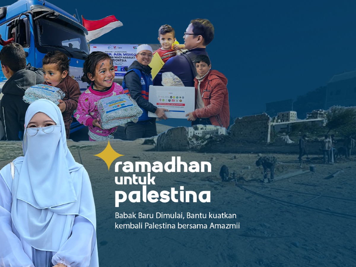 Ramadhan Peduli Palestina bersama Amazmii