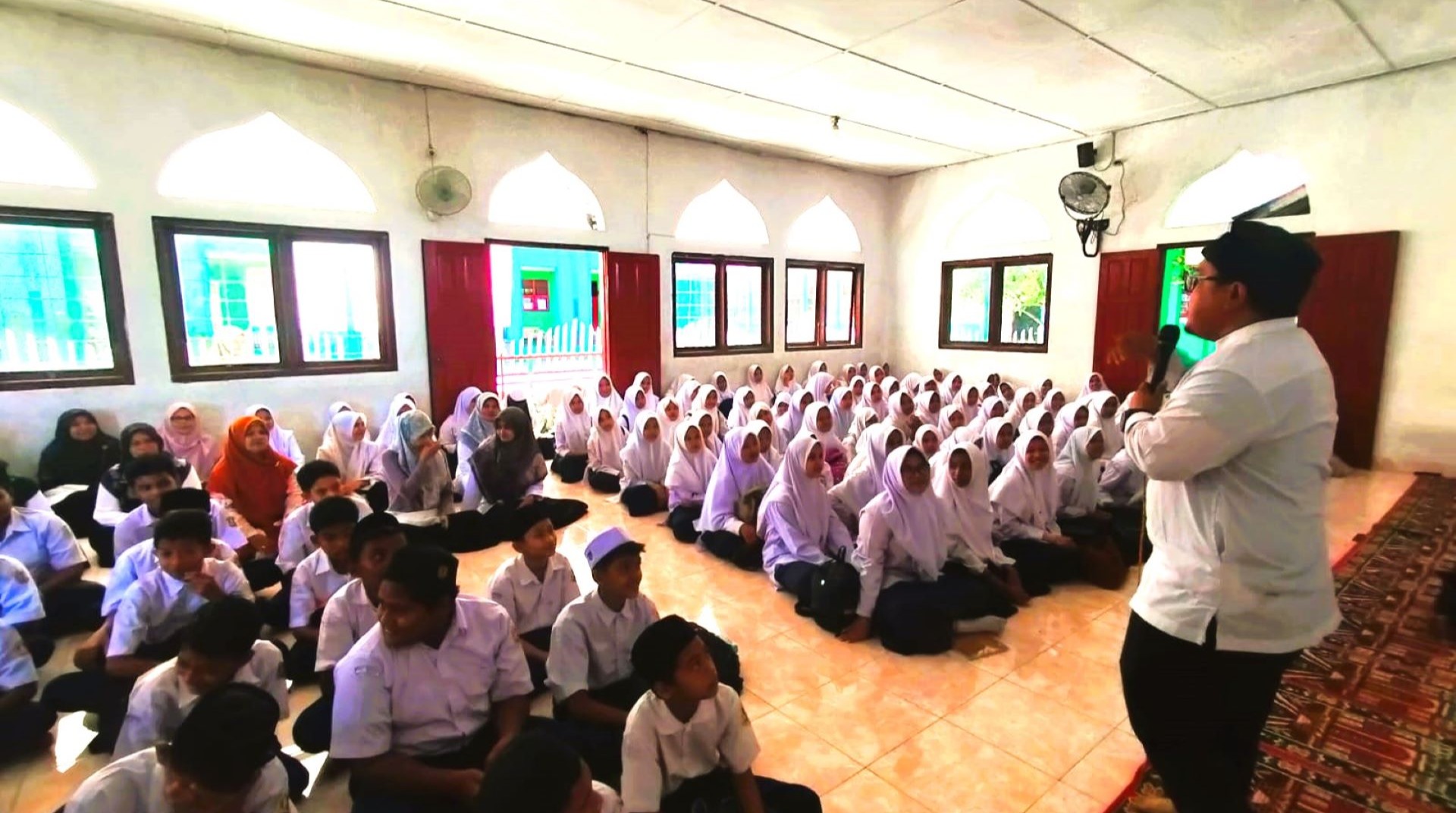 MMQ Goes to School Spesial Ramadhan Menginspirasi Generasi Muda di MTsN 8 Aceh Besar