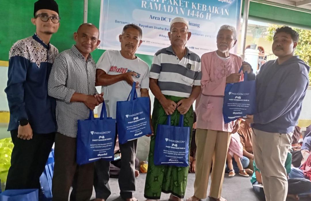 Berbagi Paket Kebaikan Ramadhan, Paragon Tanjung Pinang Gandeng DT Peduli Kepri