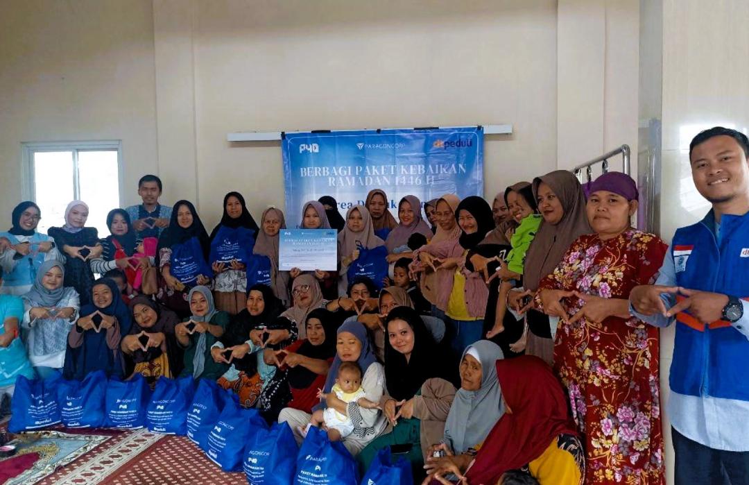 DT Peduli Bersama Paragon Sukabumi Berbagi Paket Kebaikan Ramadhan 1446 H