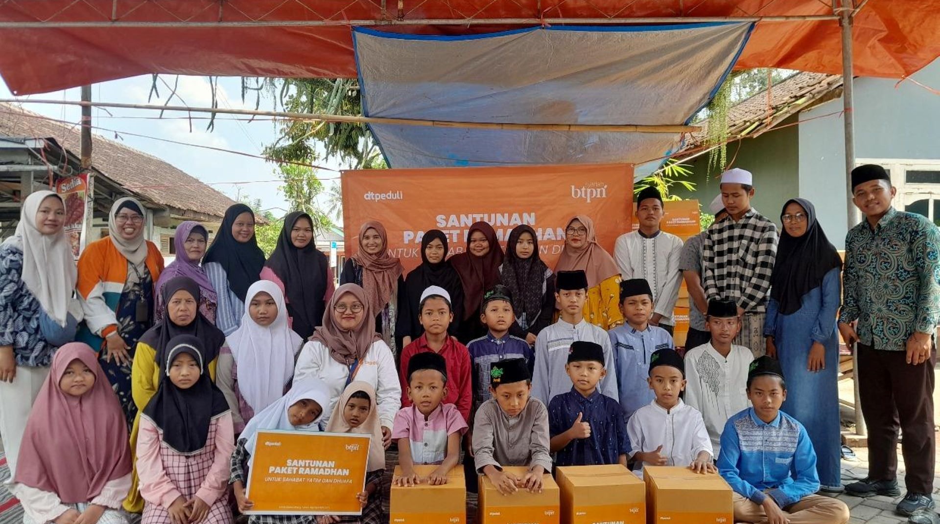BTPN Syariah dan DT Peduli Salurkan Paket  Santunan Ramadhan untuk Yatim dan Dhuafa di Jember