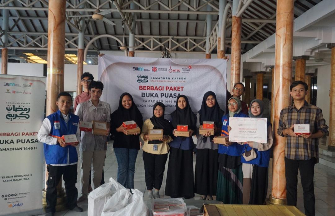 MTTG Bersama DT Peduli Jatim Salurkan 1000 Paket Berbuka Puasa Ramadhan 1446 