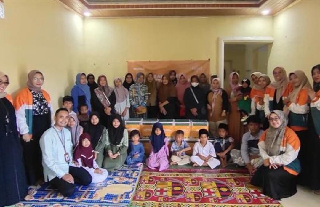 BTPN Syariah Bersama DT Peduli Bagikan Bingkisan Lebaran di Pandeglang 
