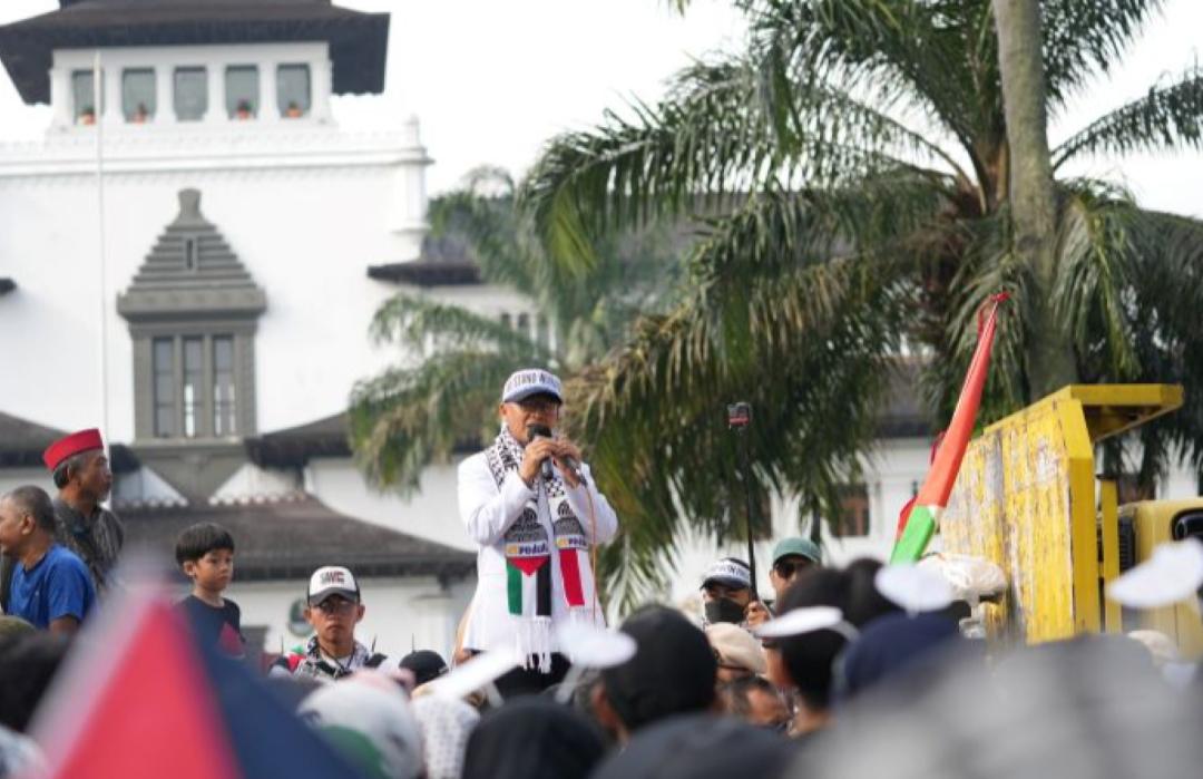 Warga Jabar Kembali Tunjukan Aksi Solidaritas Bela Palestina, Tekankan 4 Hal Ini! 